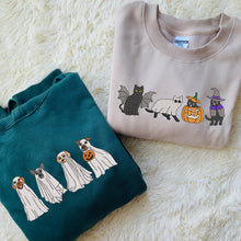Load image into Gallery viewer, Halloween Embroidered Pet Dog Cat Hoodie Sweatshirt T-Shirt
