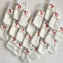 Load image into Gallery viewer, Personalized Embroidered Knitted Christmas Stocking
