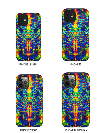 HIPPIE DRAGONFLY COLORFUL SWIRL PHONE CASE - TLNT1105261
