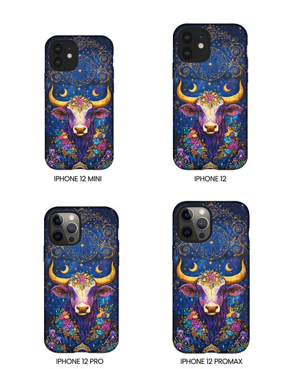 HIPPIE MAGIC COW  PHONE CASE - TLNT2304262