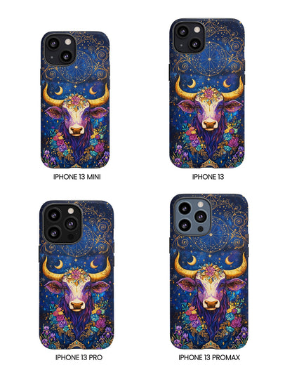 HIPPIE MAGIC COW  PHONE CASE - TLNT2304262