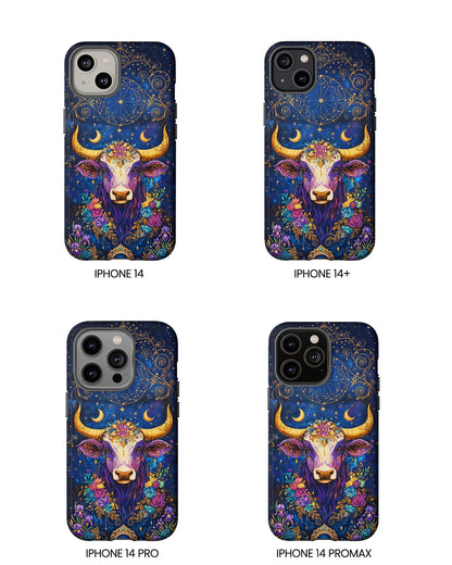 HIPPIE MAGIC COW  PHONE CASE - TLNT2304262