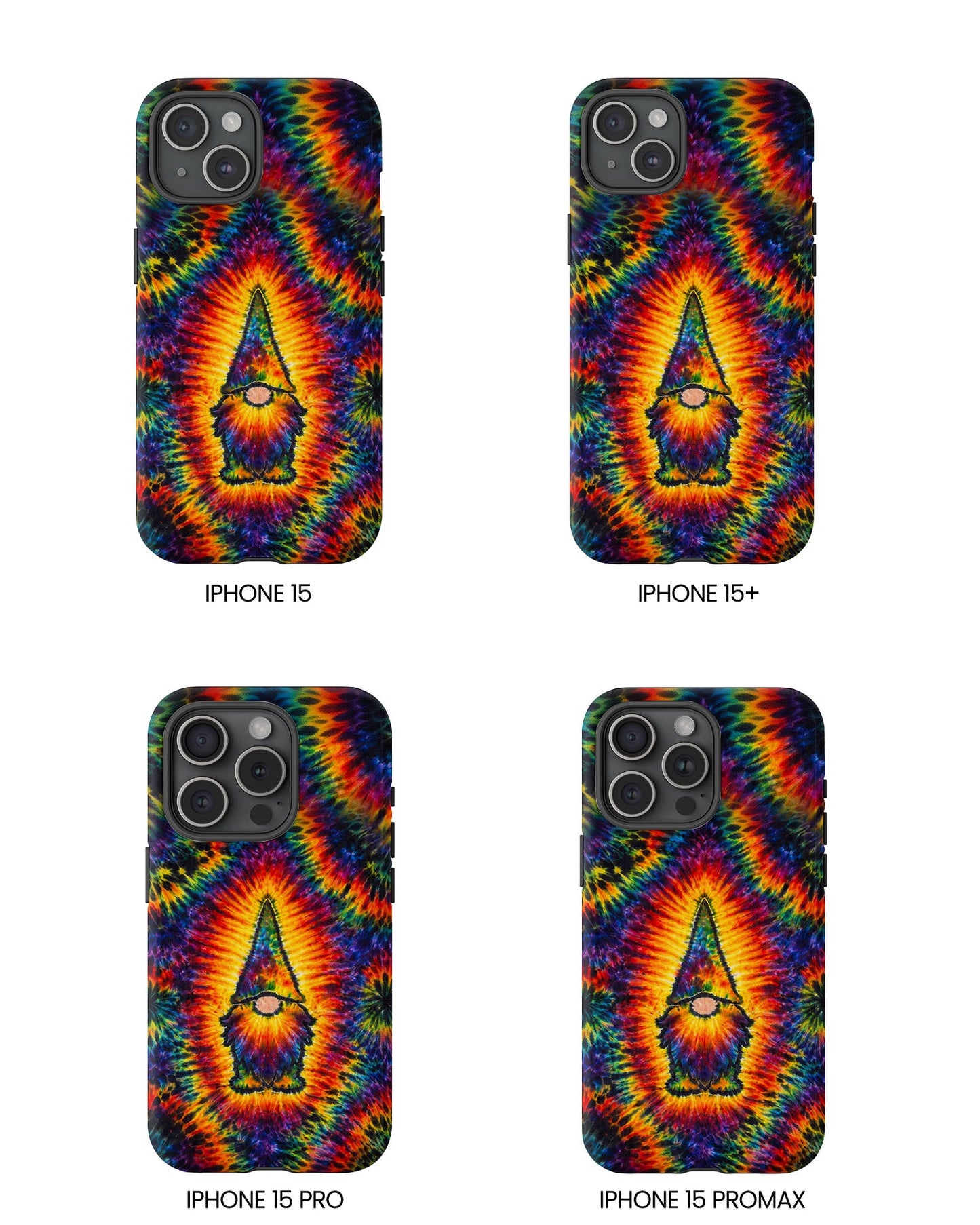 GNOME HIPPIE SWIRL PHONE CASE  - TLHG0405264