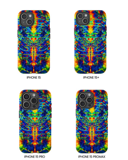 HIPPIE DRAGONFLY COLORFUL SWIRL PHONE CASE - TLNT1105261