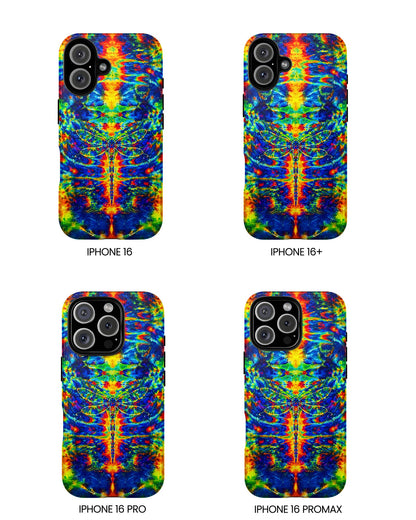 HIPPIE DRAGONFLY COLORFUL SWIRL PHONE CASE - TLNT1105261