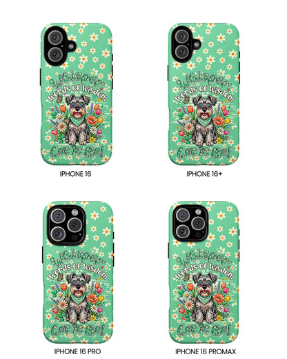 WHISPER WORDS OF WISDOM LET IT BE SCHNAUZER PHONE CASE - TY0405261