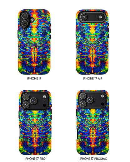 HIPPIE DRAGONFLY COLORFUL SWIRL PHONE CASE - TLNT1105261