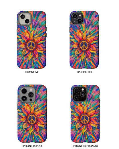 SUNFLOWER PEACE BURST PHONE CASE - TLTW2906268