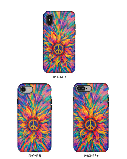 SUNFLOWER PEACE BURST PHONE CASE - TLTW2906268