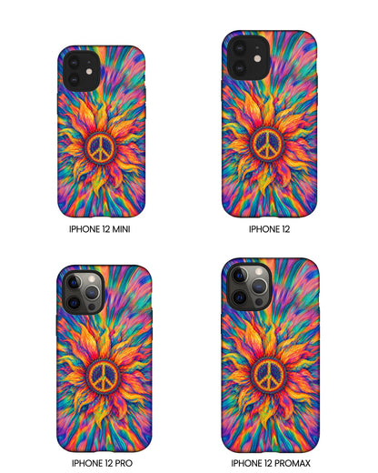 SUNFLOWER PEACE BURST PHONE CASE - TLTW2906268