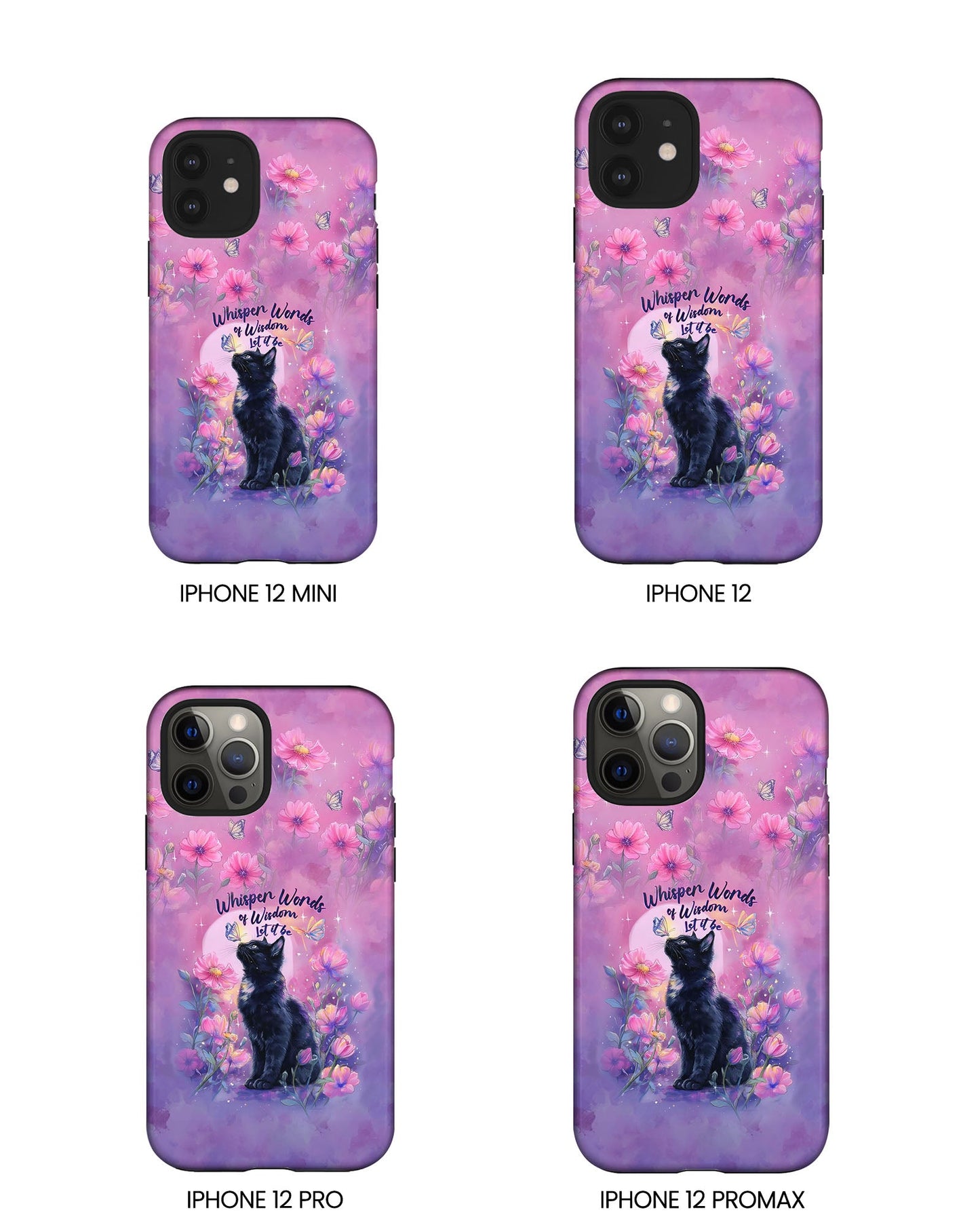 WHISPER WORDS OF WISDOM LET IT BE CAT PHONE CASE - TLHG2605264
