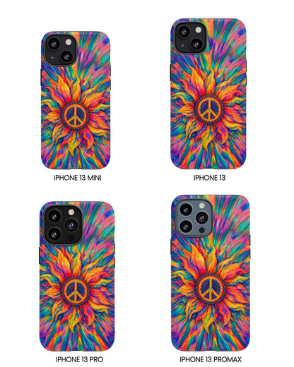 SUNFLOWER PEACE BURST PHONE CASE - TLTW2906268