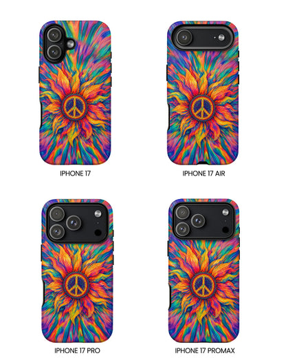 SUNFLOWER PEACE BURST PHONE CASE - TLTW2906268