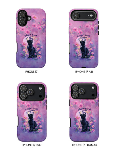WHISPER WORDS OF WISDOM LET IT BE CAT PHONE CASE - TLHG2605264