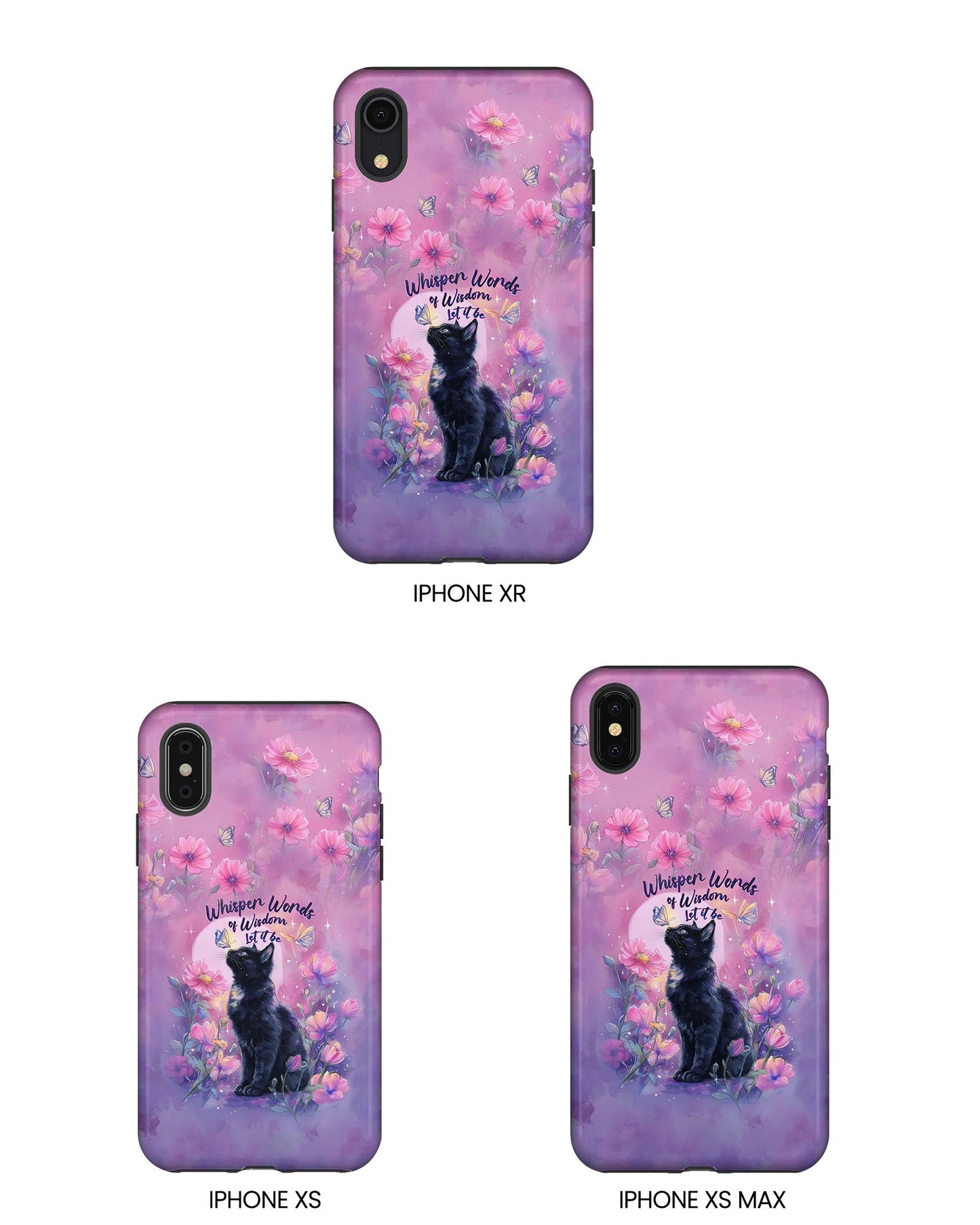 WHISPER WORDS OF WISDOM LET IT BE CAT PHONE CASE - TLHG2605264