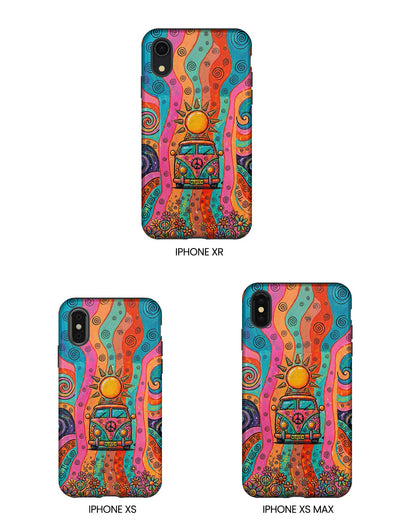 HIPPIE BUS SUN RETRO PHONE CASE  - TLTW2804262
