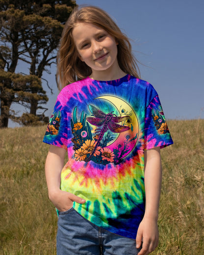 STAY WILD MOON CHILD DRAGONFLY TIE DYE KIDS ALL OVER PRINT - TLNO1812235