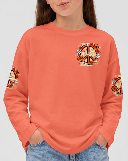 BUTTERFLY KISSES AND LADYBUG HUGS KIDS ALL OVER PRINT - TYQY1006262