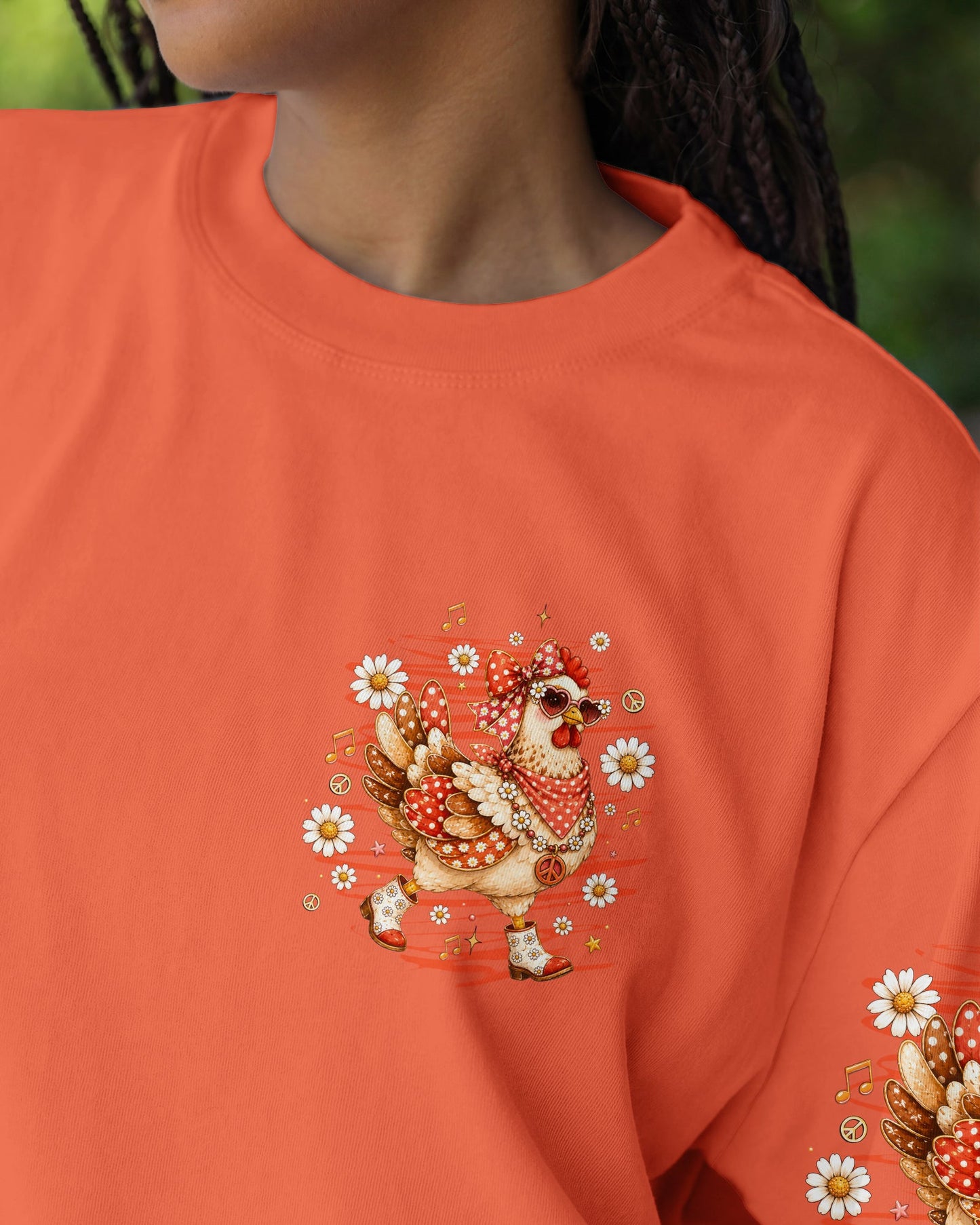 LET'S GO GIRLS HEN CHICKEN ALL OVER PRINT - TLTW2606261
