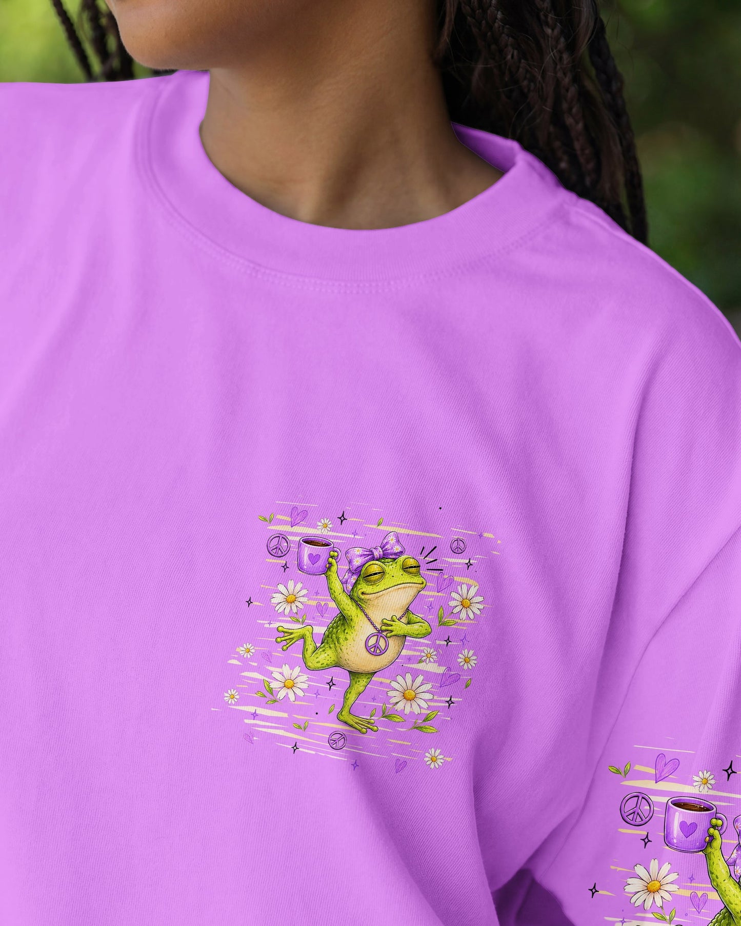 FIRST OF ALL JESUS THINKS FROG ALL OVER PRINT  - TLHN0307262