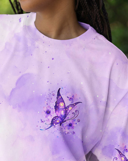 I BELIEVE THERE ARE ANGELS AMONG US BUTTERFLY ALL OVER PRINT - TLHG2906264