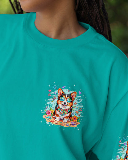 WHISPER WORDS OF WISDOM LET IT BE CORGI BEACH DOG ALL OVER PRINT - TYQY0405261