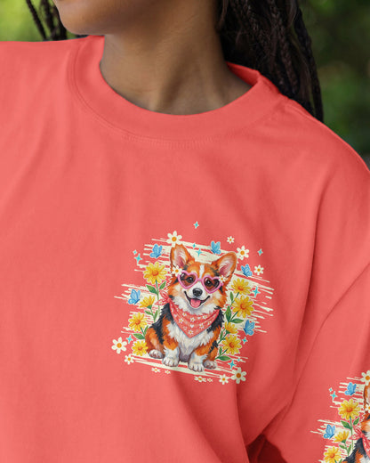 WHISPER WORDS OF WISDOM LET IT BE CORGI ALL OVER PRINT - TY0904262