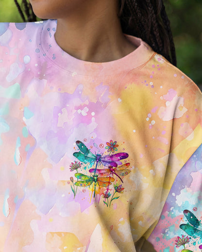 JUST BREATHE DRAGONFLY ALL OVER PRINT - TYPQ1205262