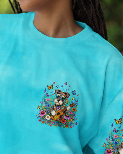 WHISPER WORDS OF WISDOM LET IT BE SCHNAUZER DOG ALL OVER PRINT  - TLTW1405263