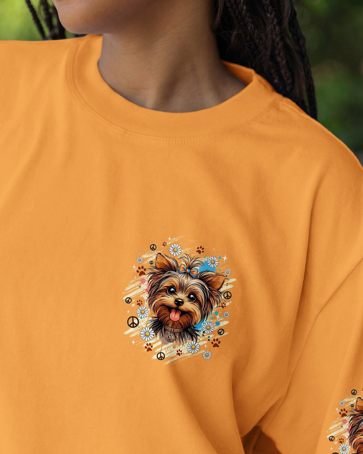 I'M NOT SHOUTING YORKSHIRE TERRIER DOG ALL OVER PRINT - TYQY1805262