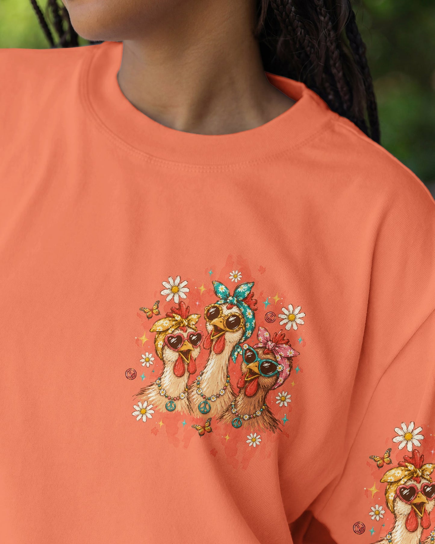 LET'S GO GIRLS CHICKEN ALL OVER PRINT - TLTW0107267