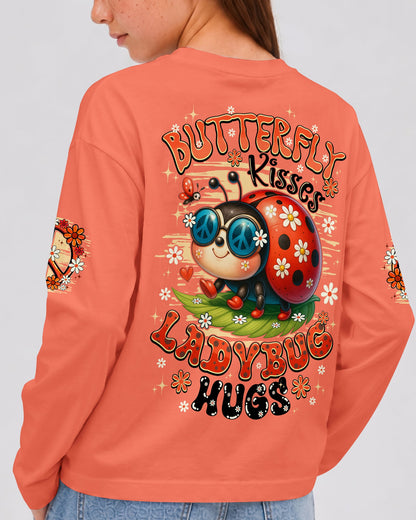 BUTTERFLY KISSES AND LADYBUG HUGS KIDS ALL OVER PRINT - TYQY1006262