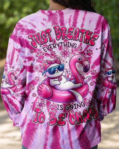 JUST BREATHE CAT ALL OVER PRINT - TYPQ2804262
