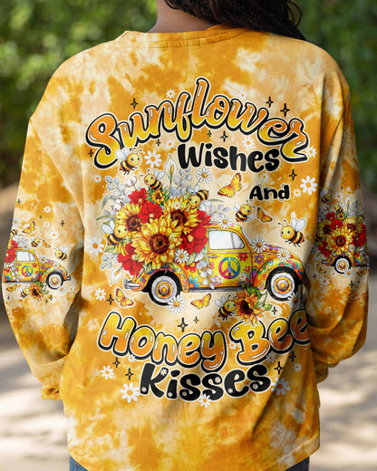 SUNFLOWER WISHES AND HONEY BEE KISSES ALL OVER PRINT - TY2804261