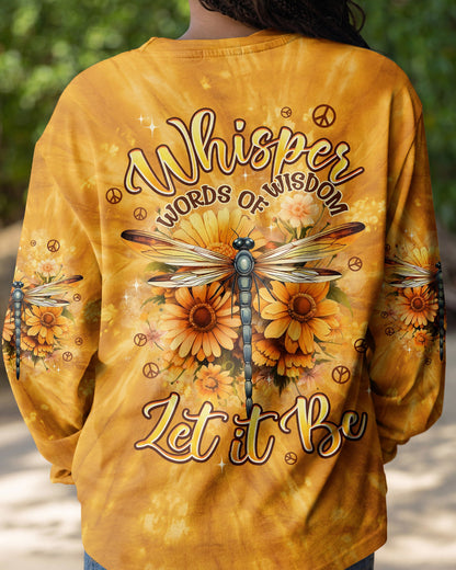 WHISPER WORDS OF WISDOM LET IT BE DRAGONFLY ALL OVER PRINT - TYPQ2204262