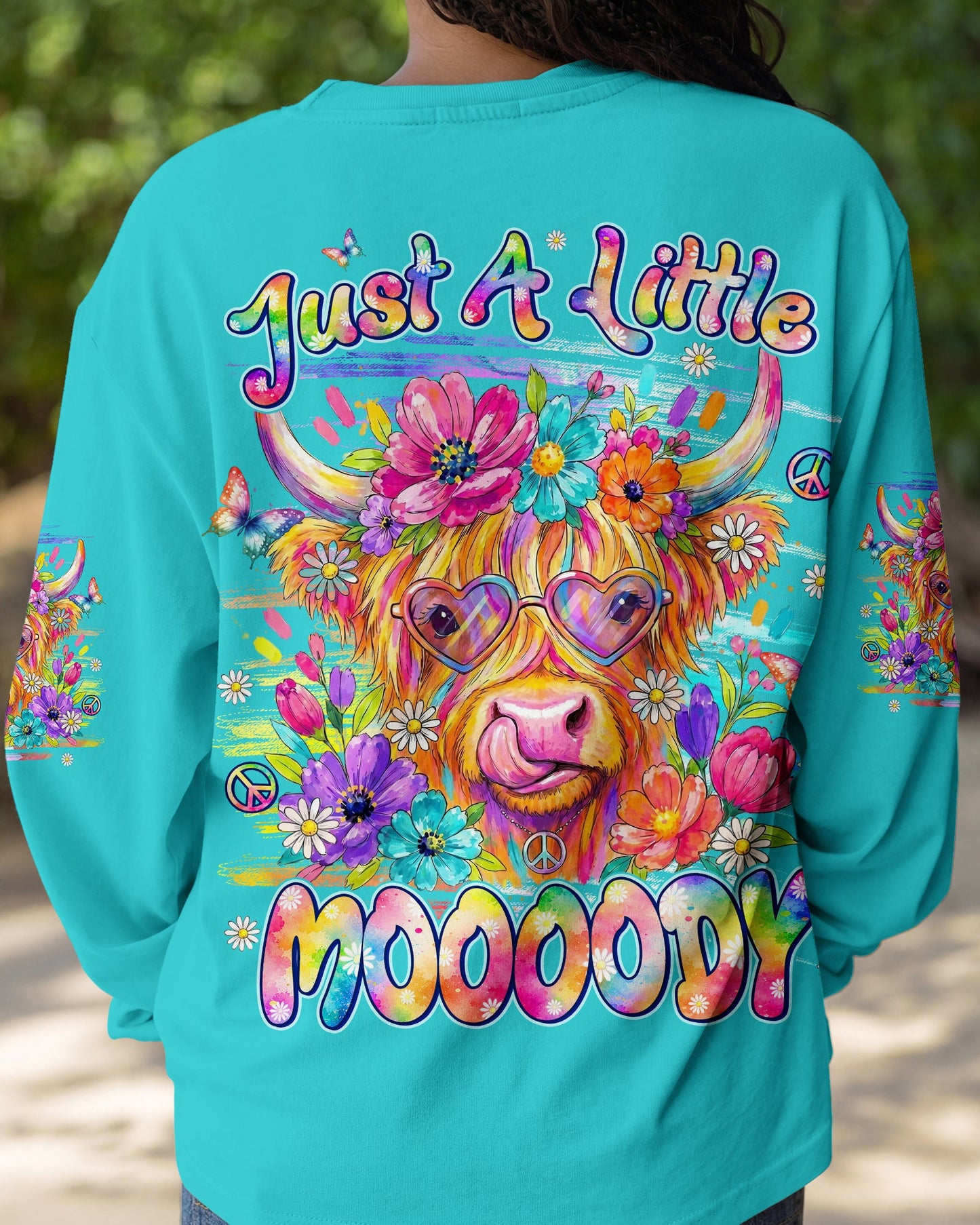 JUST A LITTLE MOOOODY COW ALL OVER PRINT - TYLN1106263