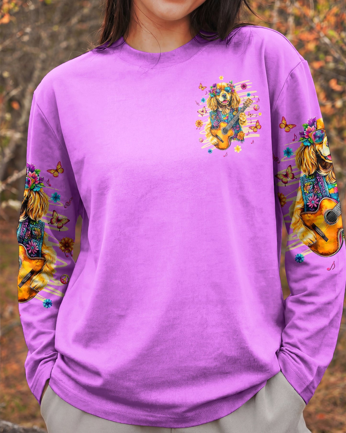 WHISPER WORDS OF WISDOM LET IT BE COCKER SPANIEL DOG ALL OVER PRINT  - TLNT2105263