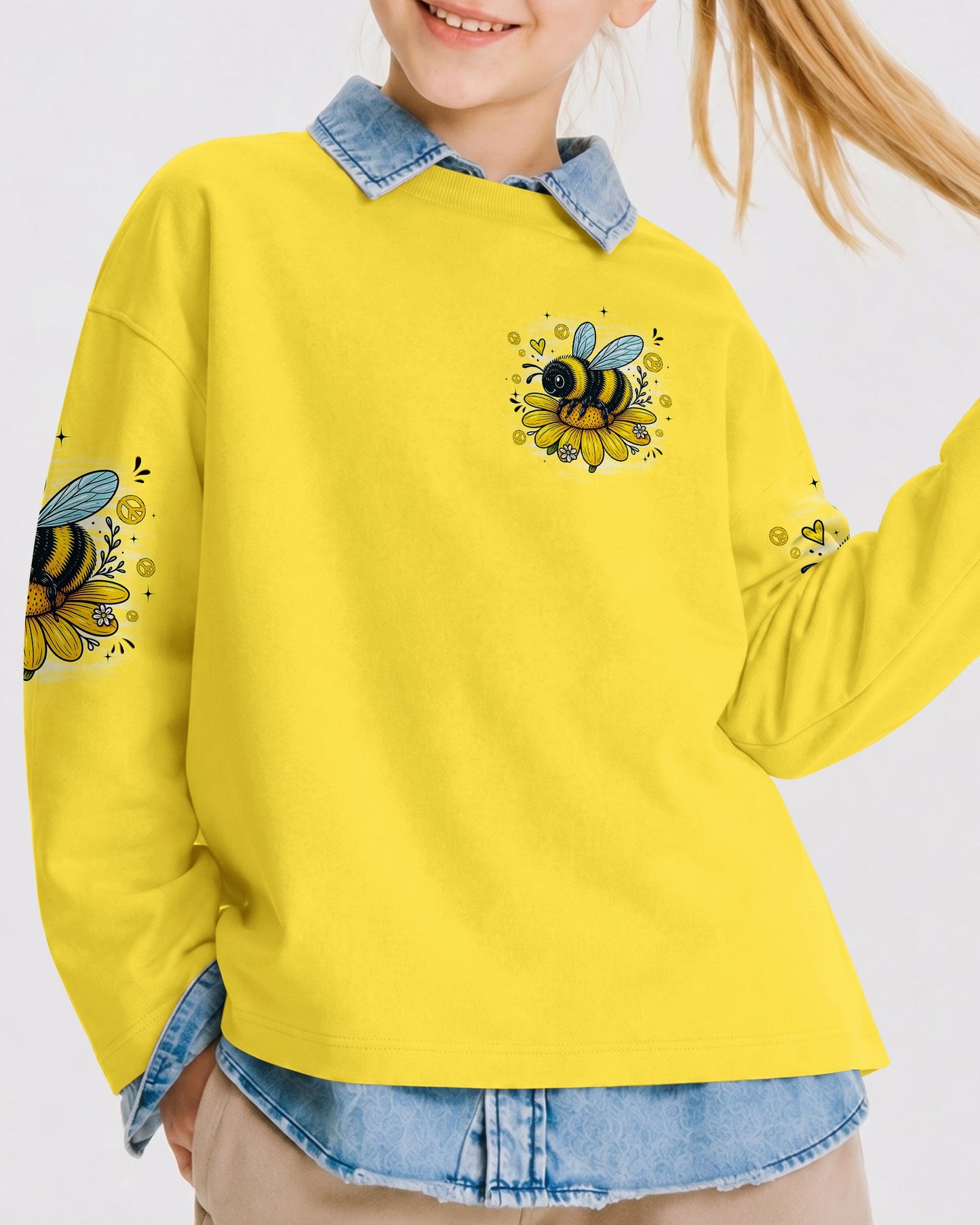 WHISPER WORDS OF WISDOM LET IT BEE KIDS ALL OVER PRINT - TYQY1106262