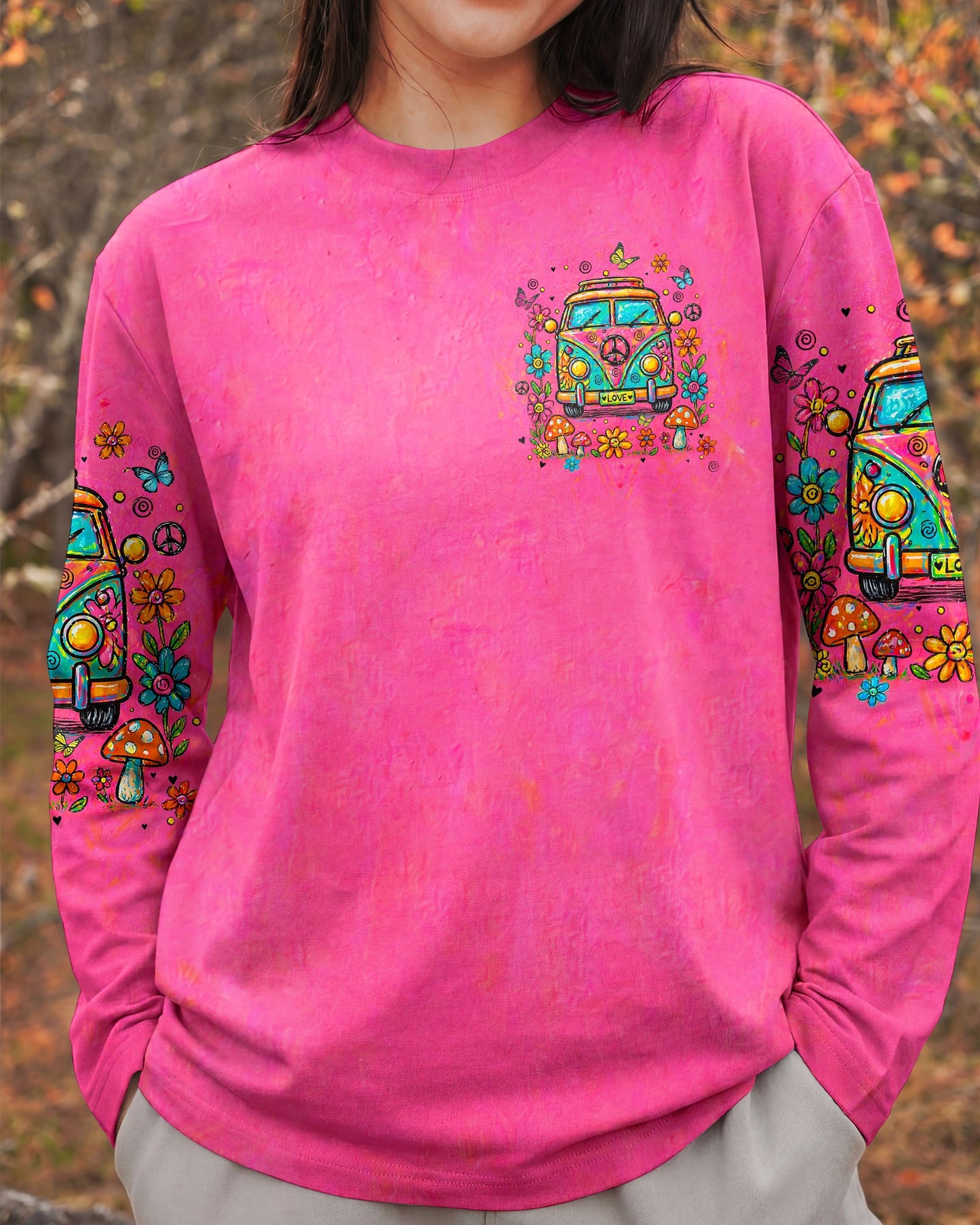 RUNNING AGAINST THE WIND BUS ALL OVER PRINT  - TLHN2204262