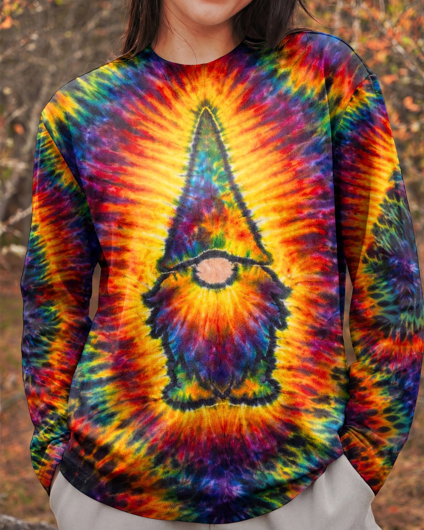 GNOME HIPPIE SWIRL ALL OVER PRINT - TLHG1604264