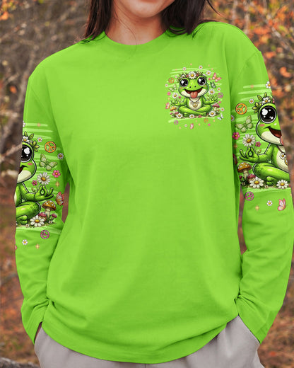 JUST BREATHE FROG  ALL OVER PRINT - TLNT2906261