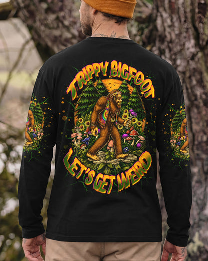 TRIPPY BIGFOOT LET'S GET WEIRD BIGFOOT ALL OVER PRINT - TLNT2805262