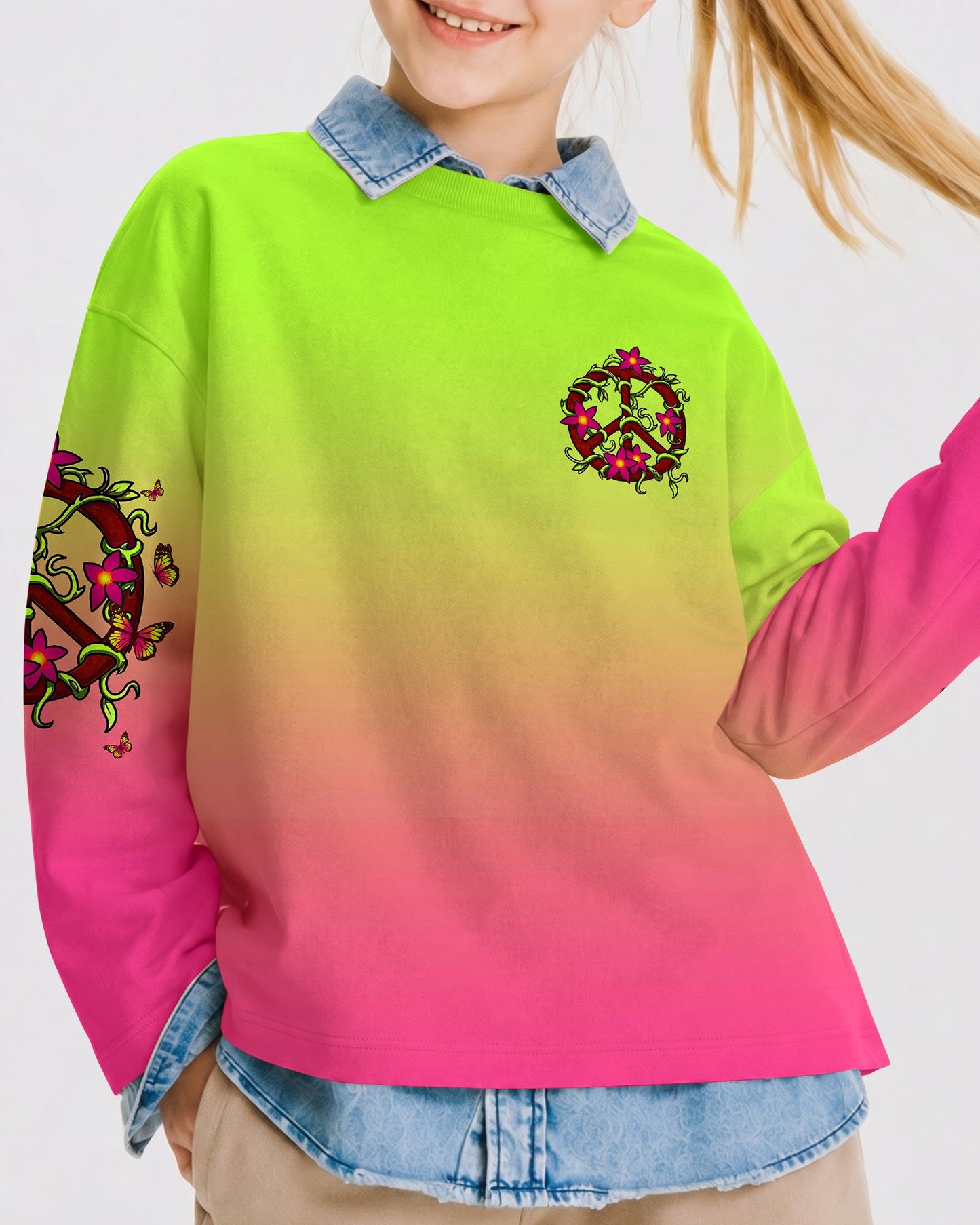 STAY WILD FLOWER CHILD KIDS ALL OVER PRINT - TLTW1812234