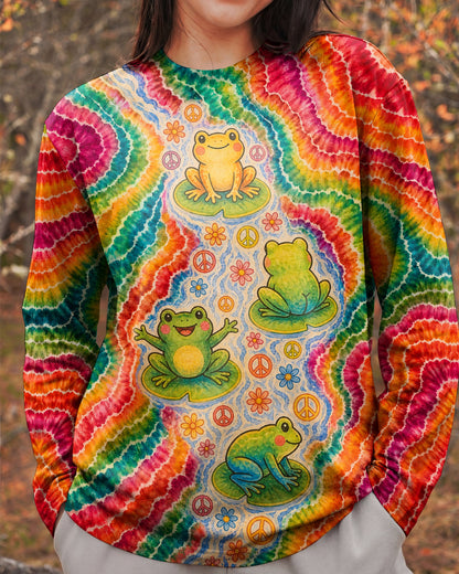 PEACEFUL FROG RAINBOW RIVER ALL OVER PRINT - KMTM1806262