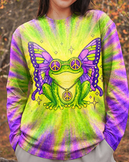 BELIEVE IN THE MAGIC AROUND YOU FROG ALL OVER PRINT - TLHN2804261