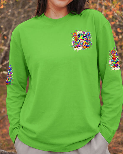 JUST BREATHE FROG ALL OVER PRINT - TYQY1605262