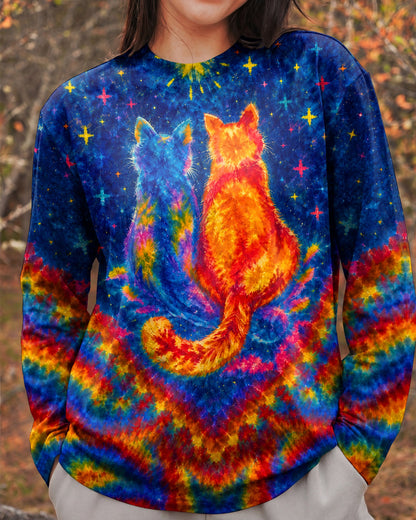 I LOVE YOU IN EVERY UNIVERSE CAT ALL OVER PRINT - KMTM1706261