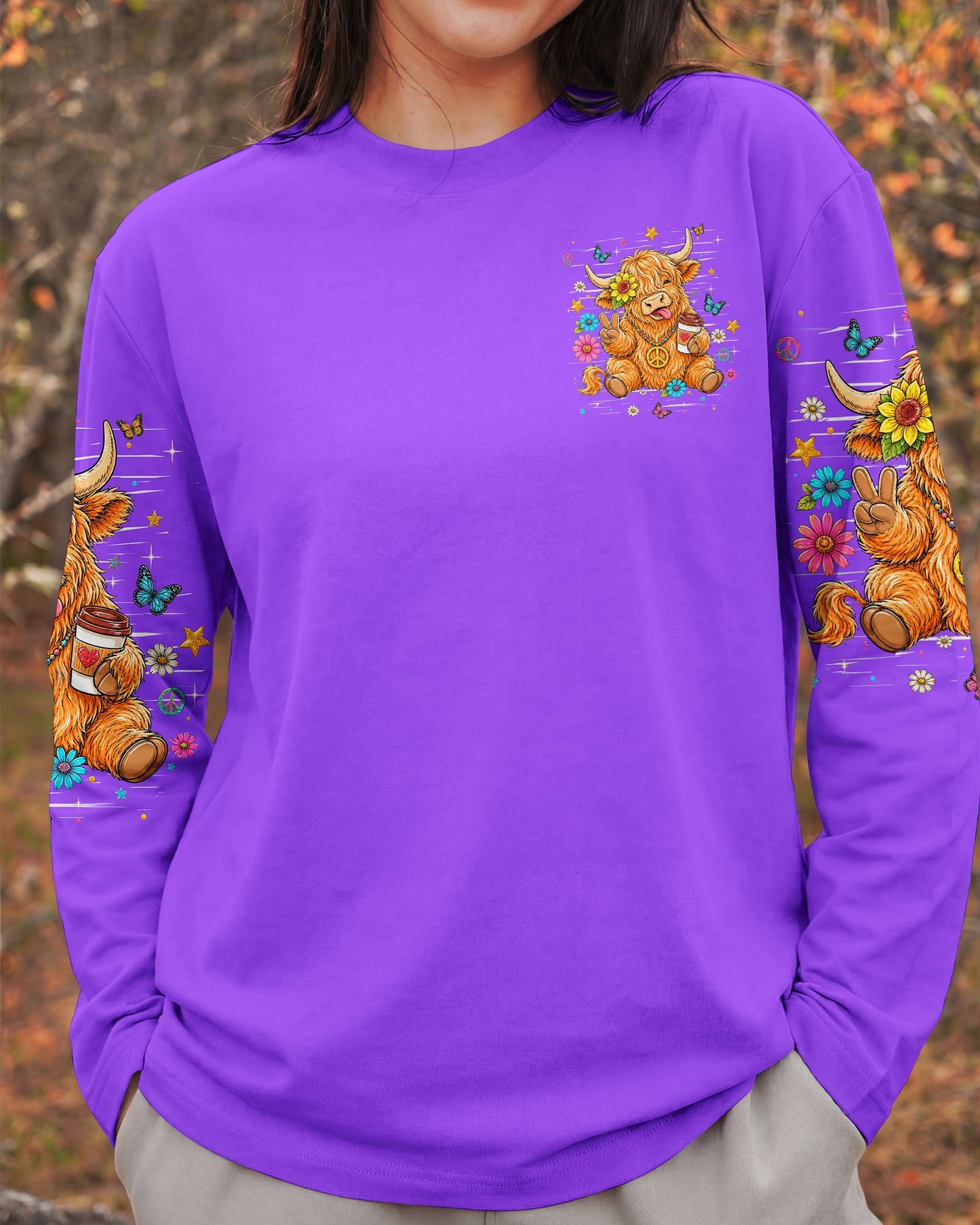 SUCK IT UP BUTTERCUP COW  ALL OVER PRINT   - TLHN0806265