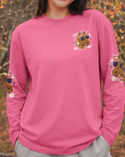 CRAZY DOESN'T RUN HORSE ALL OVER PRINT  - TLHG1506262
