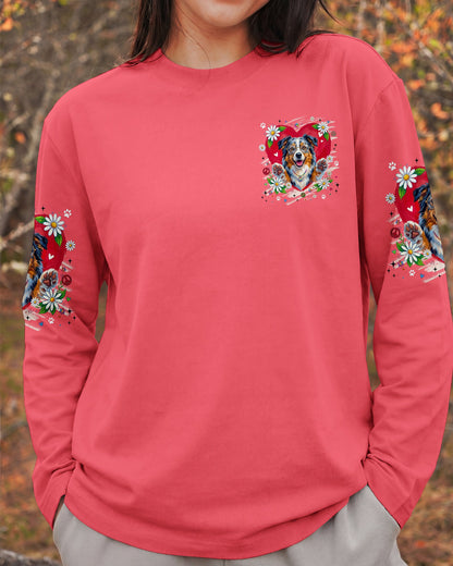 BE KIND AUSTRALIAN SHEPHERD DOG ALL OVER PRINT - TYLN0206262